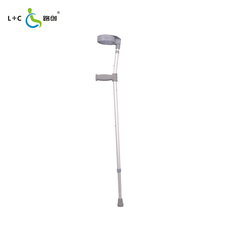 Original Factory Aluminum Light Weight Elbow Walking Cane for The Elderly