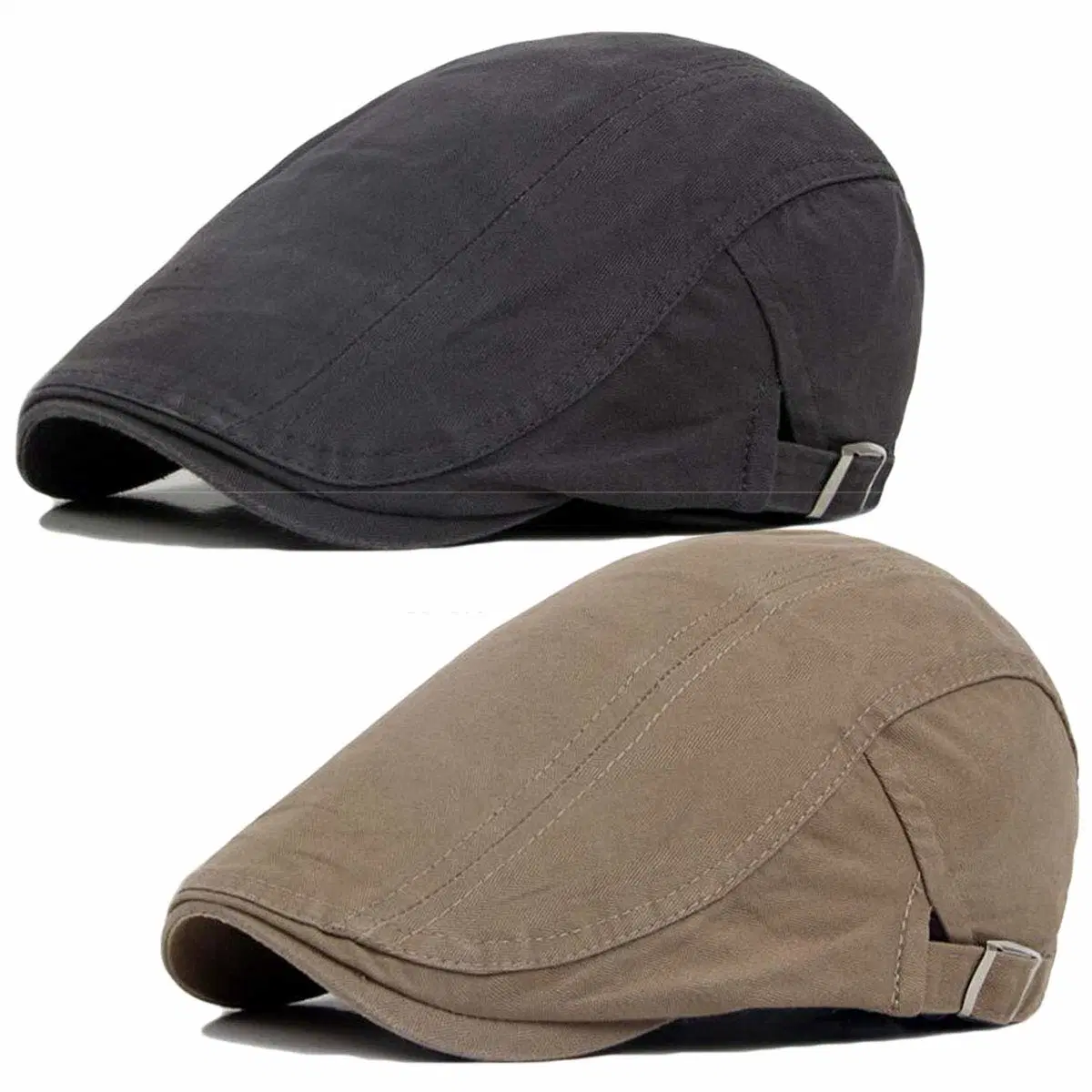 Men's Cotton Flat Cap Newsboy Hat