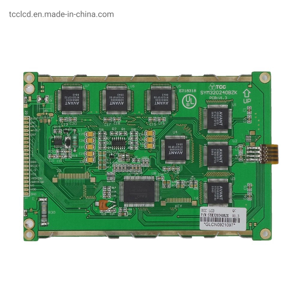 5.7 Inch 320X240 8-Bit Parallel Interface Graphic FSTN LCD Module with Resistive Touch Screen