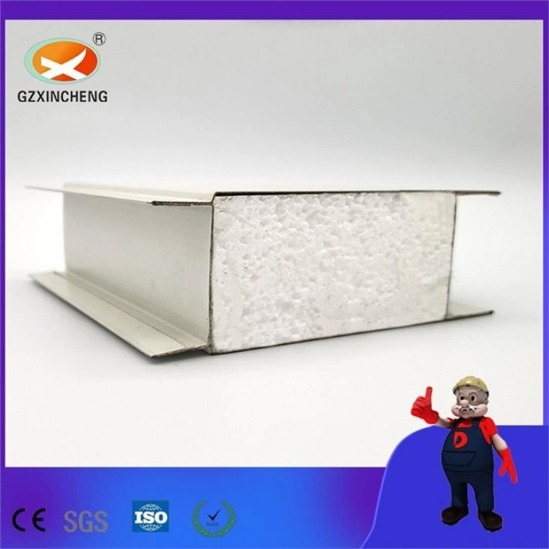 Low Cost and High Density Prefabricated 50mm/75mm/100mm/150mm EPS Sandwich Panel Partition Board