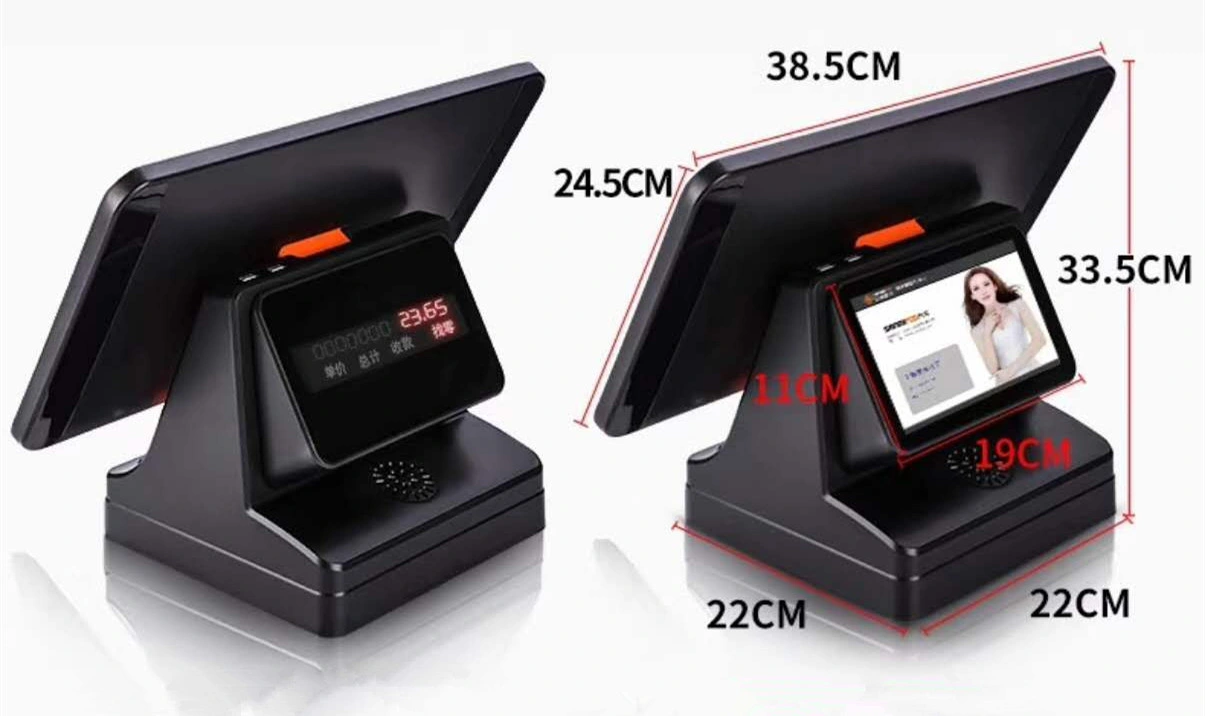 Buy Best Factory Touch POS Terminal 15.6 Inch in Dual Screen System Price