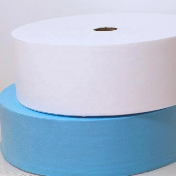 Hygiene Disposable Nonwoven Fabric Used Medical PP Nonwoven Non Woven Raw Material Fabric Roll