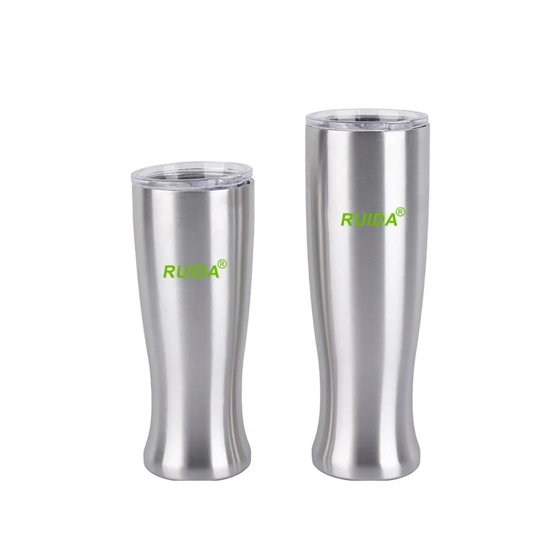 Creative Design Custom Logo Double Wall Stainless Steel Pilsner Bottle Wine Cup