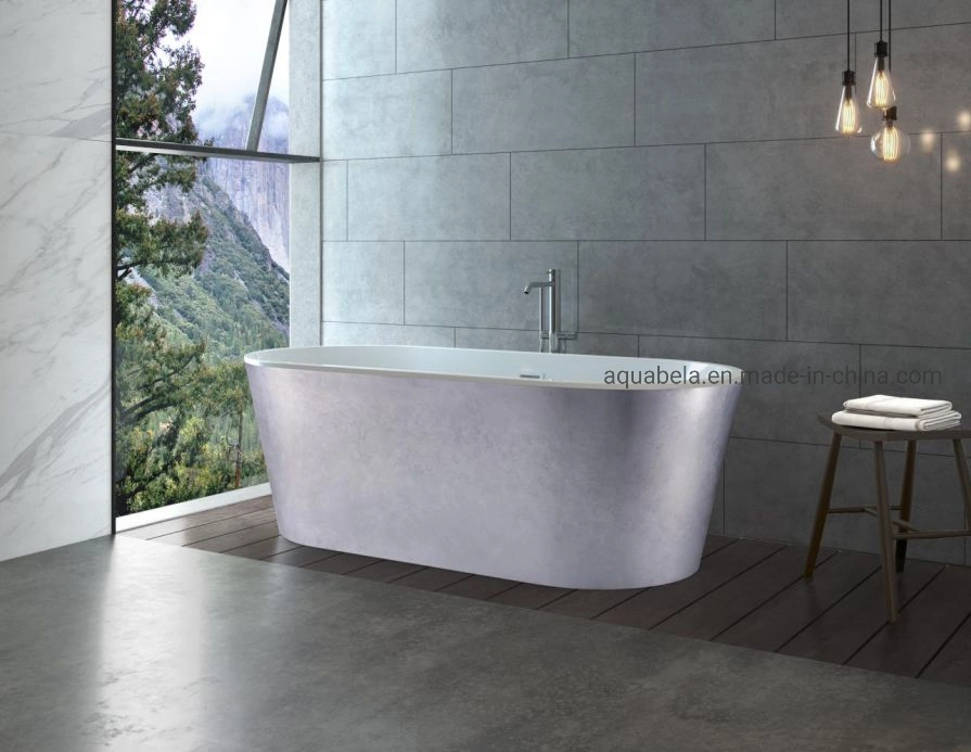 Bathrooms Oval Acrylic Soaking Morden Freestanding Bathtub