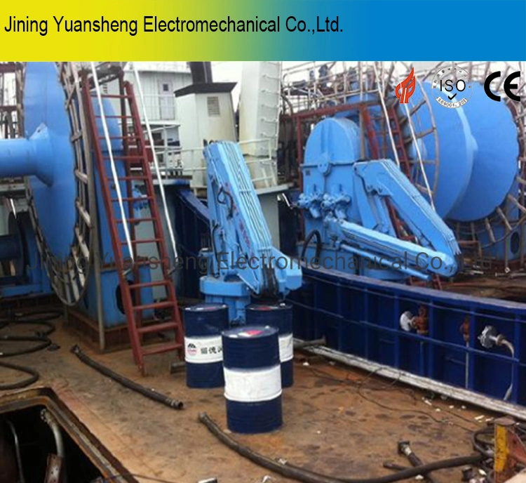 Manufacturer Marine Ship Hydraulic Telescoping Knuckle Crane for Sale