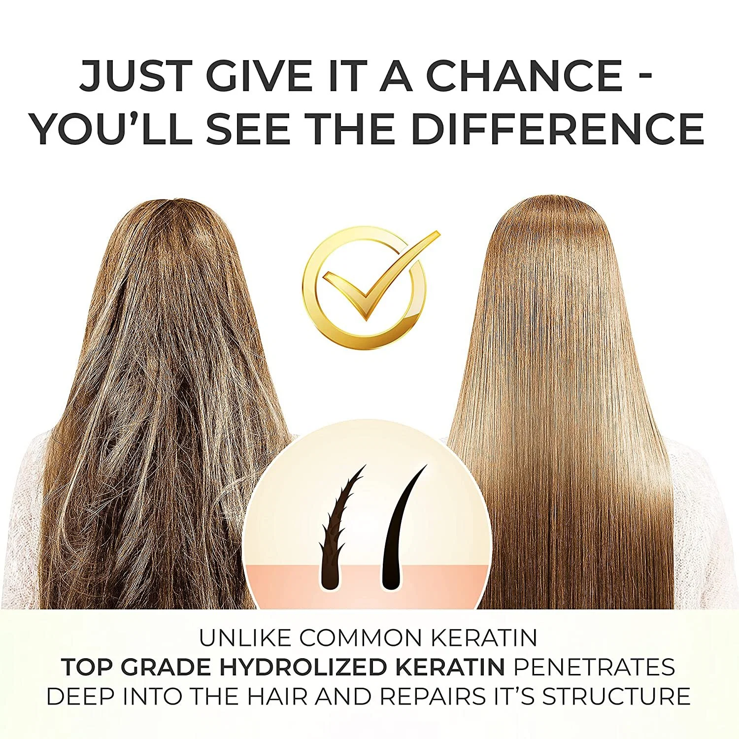 Keratin Hair Mask for Deeply Conditioning to Heal Hair