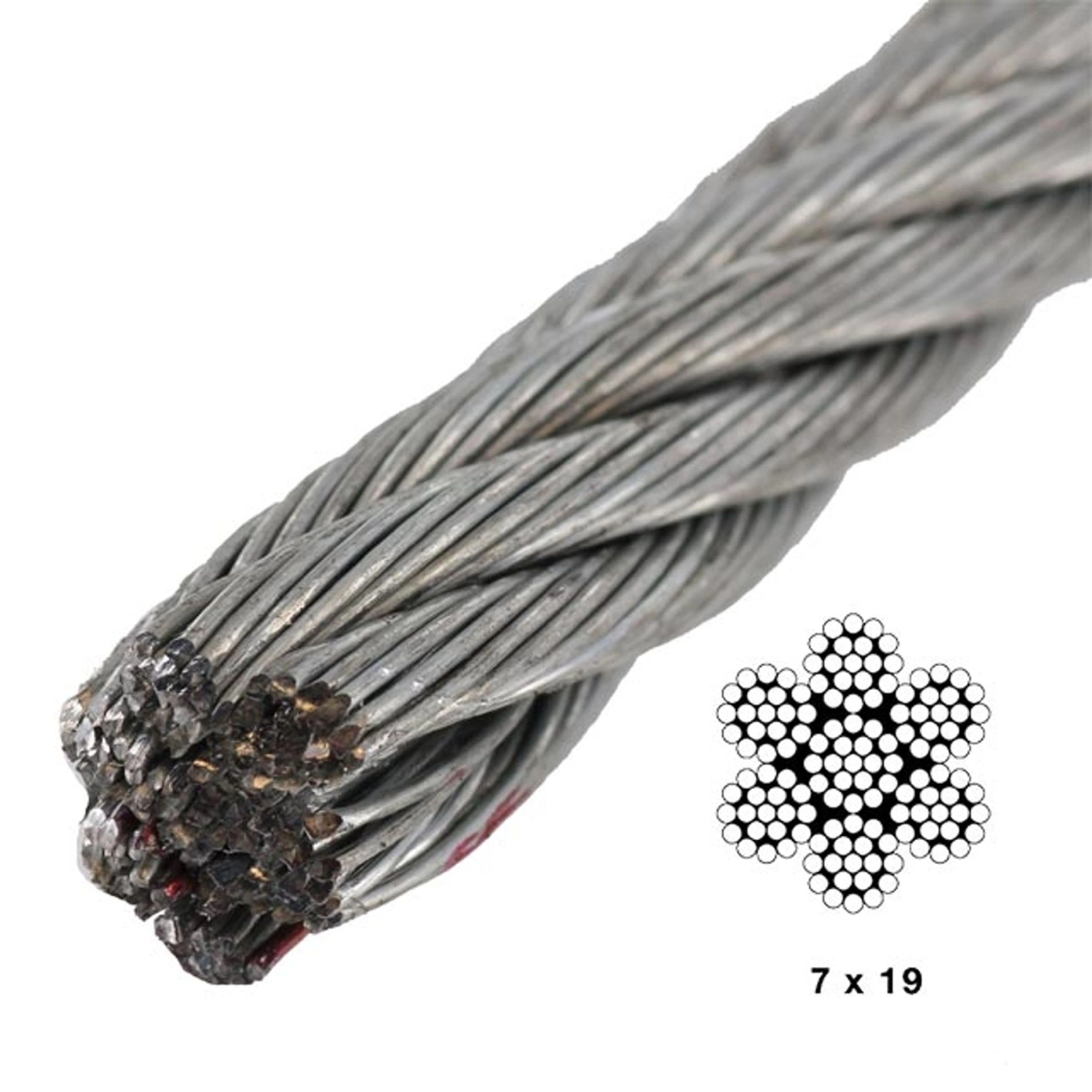 Cable de acero galvanizado de alta calidad