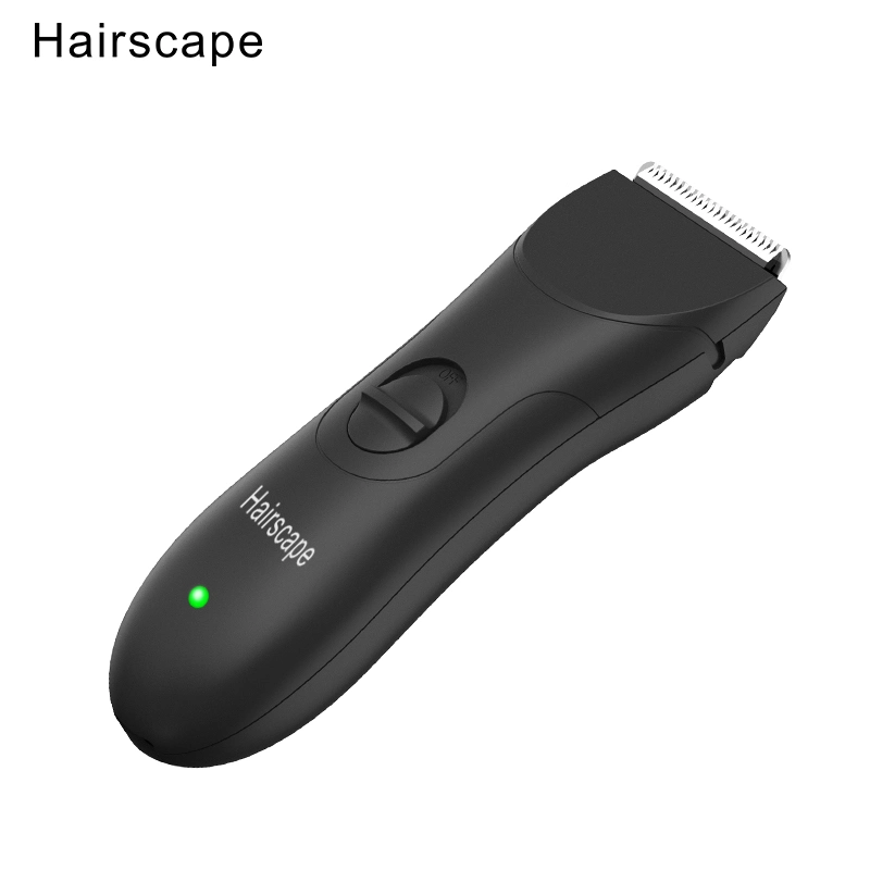 Waterproof Electric Hairscape Groin Hair Shaving Machine Rechargeable Professional Body Hair Trimmer for Man