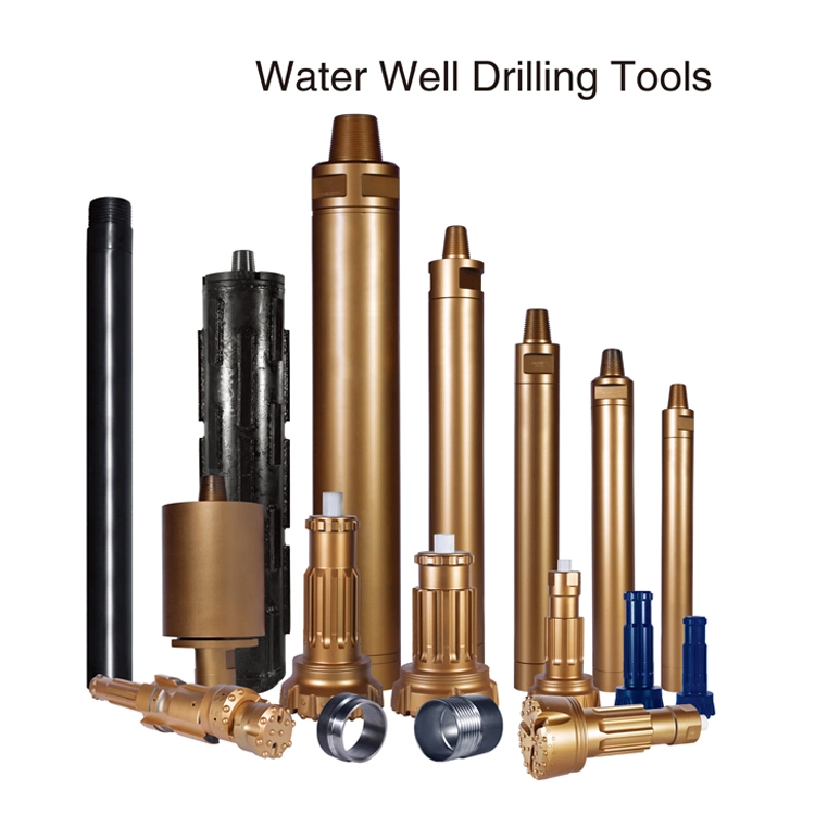 High Air Pressure DHD350 (HD55/COP54) with Footvalve and DHD350A Without Footvalve DTH Hammer Button Bit for Mining Drilling Rigs