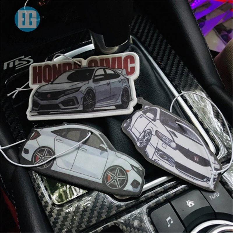 Custom High Quality Different Smells Hanging Custom Car Air Freshener with 25 Years Experience and ISO Cert