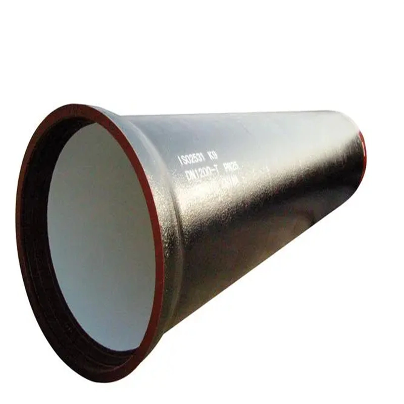 ISO2531 K7 K8 K9 Ductile Iron Pipe En545 En598 Pn16 En545/En598 6m DN300 DN900 Black Steel Pipe