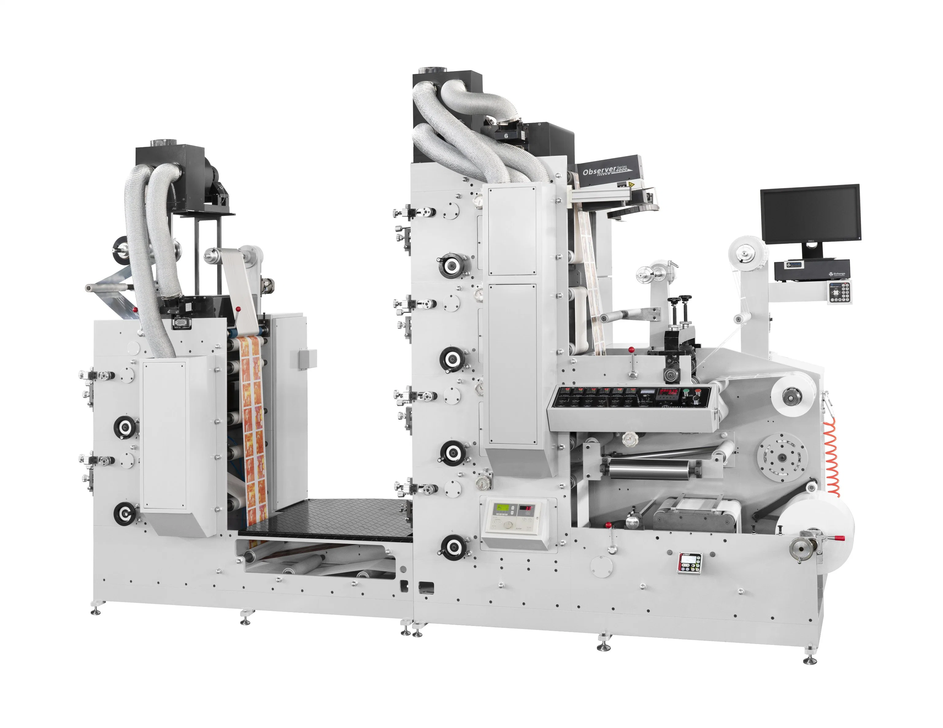 Label (logo) Multi Color Flexo Printing Machine with Ce/ISO Certification