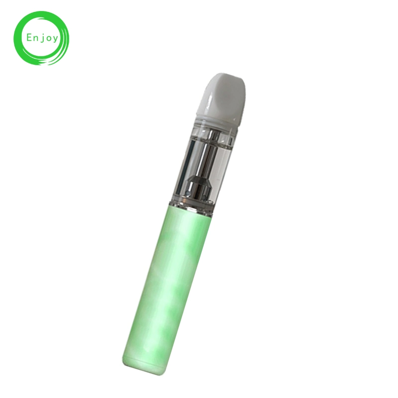 1ml 2ml Easy Fill Slim E CIG Gold cerámica desechable Calentamiento Delta Oil HHC VAPE Pen