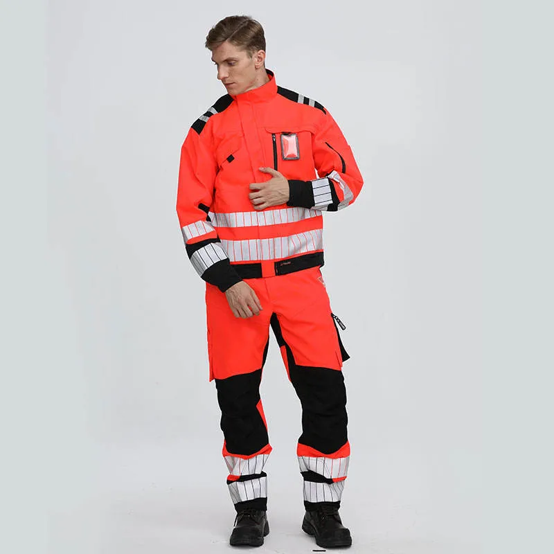 Safety Welding Suits Mechanic Workwear Flame Retardant Clothing