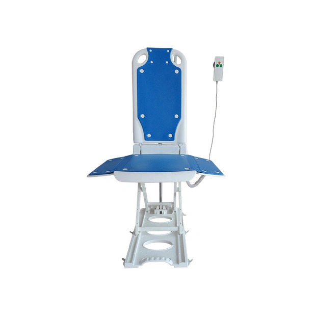 Battery-Operated Bath Chair That Lowers and Lifts The User Easy Installation and Operation