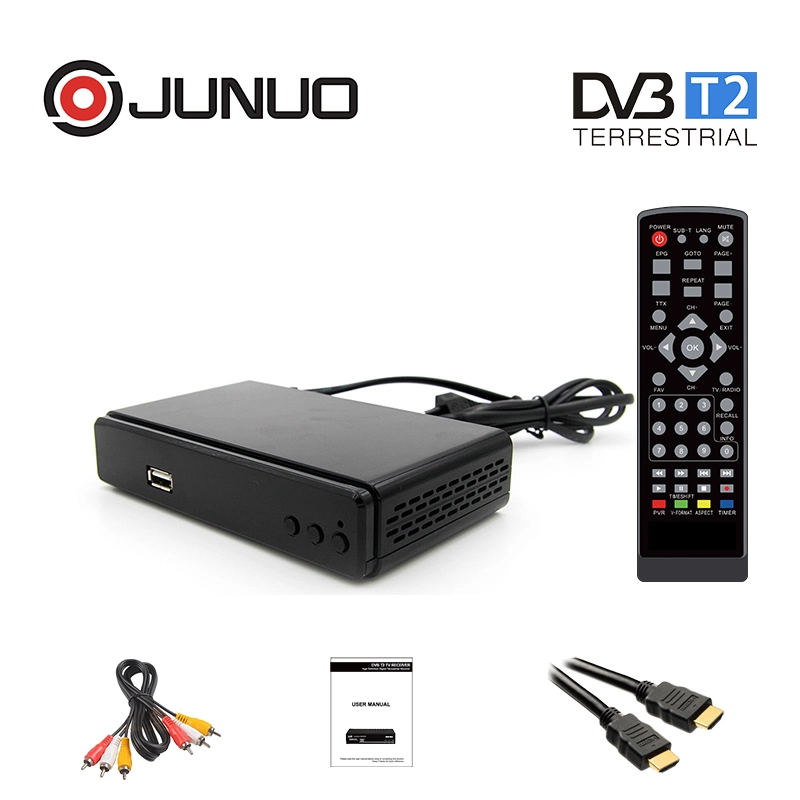 Free to Air Channels HD DVB T2 Receiver TV Set Top Box
