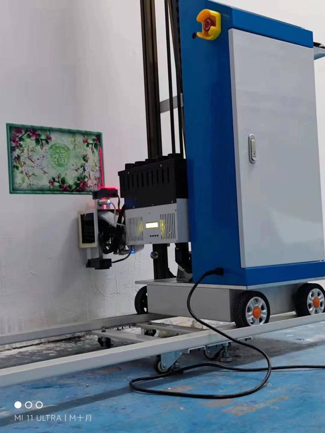High-Precision Multi-Color Vertical Ceramic Glass Home Wall Printing Inkjet Machine