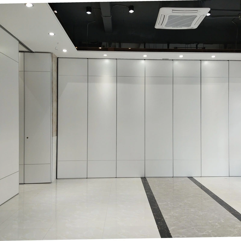 Aluminum Ceiling Track Space Divider Sliding Folding Office Acoustic Movable Partition Wall