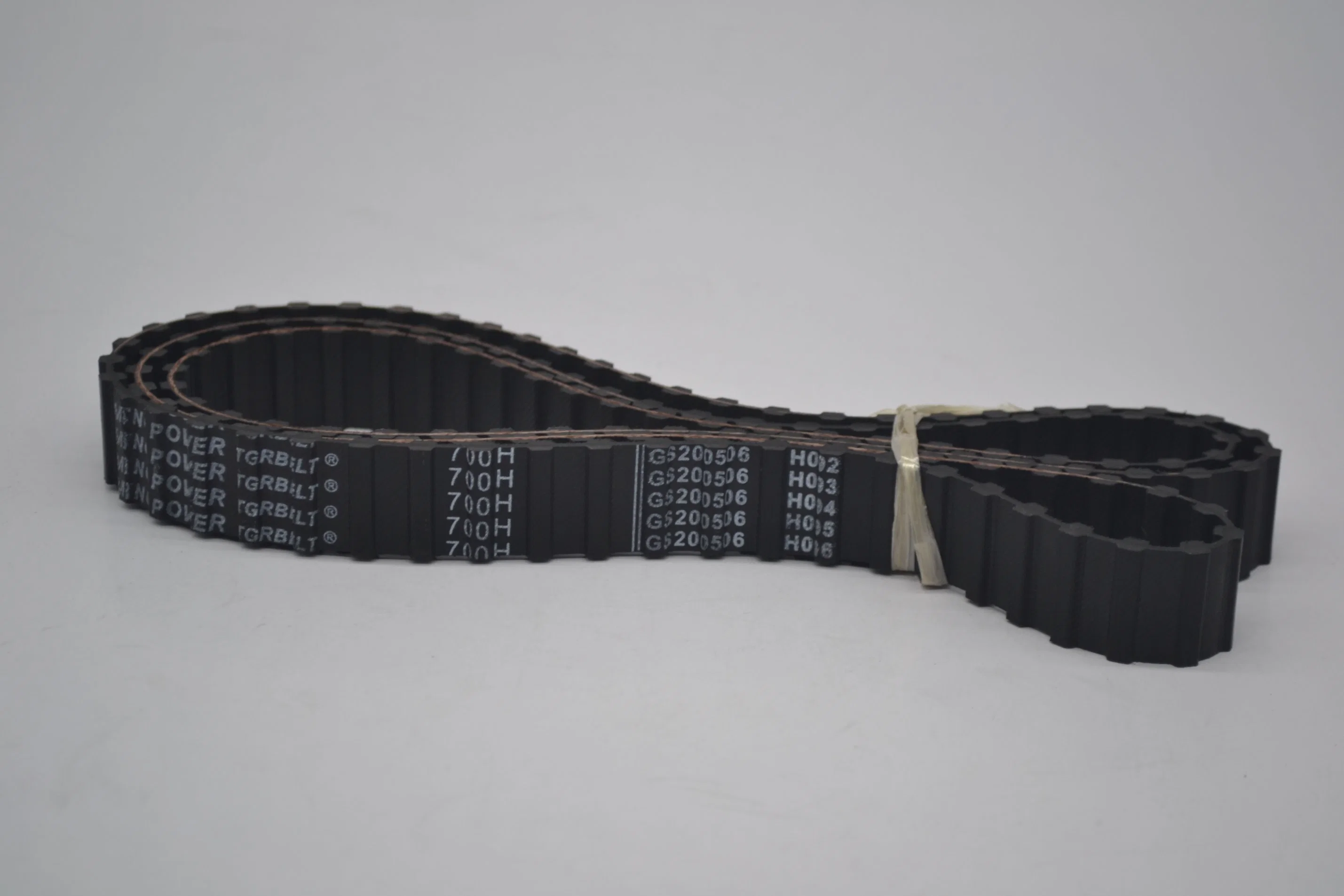 700h Series Synchronization Customized Double H Teeth Rubber Timing Bands for Hygiene Industry Accessories and Agricultural Printing Machine