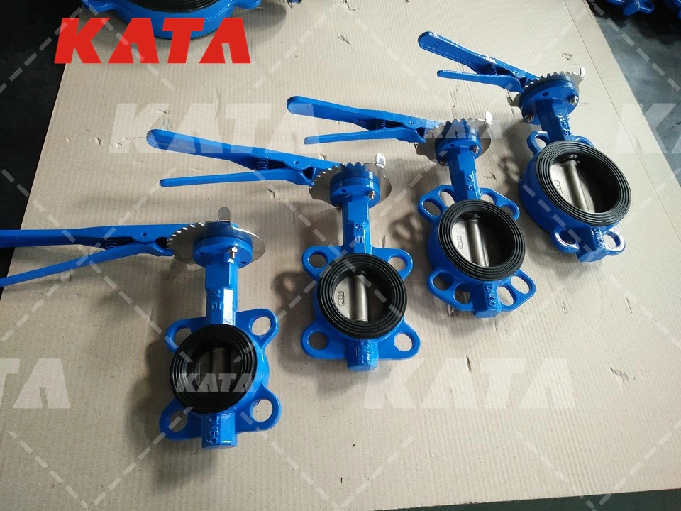 Kata API609 Ductile Iron 10K/150lb 2&prime; &prime; -8&prime; &prime; DN50-DN200 Universal Butterfly Valve