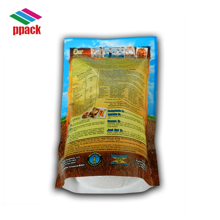 2020 New Product PA/PE Laminated Film Stand up Pouch Bags/Stand up Pouches/Stand up Pouches with Window for Powder