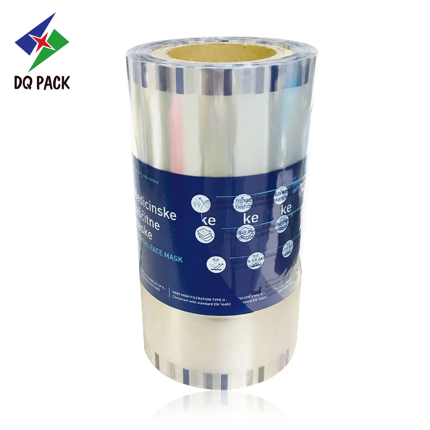 Dq Pack Bubble Tea Cup Sealing Film Plastic Packaging Plastic Roll Film