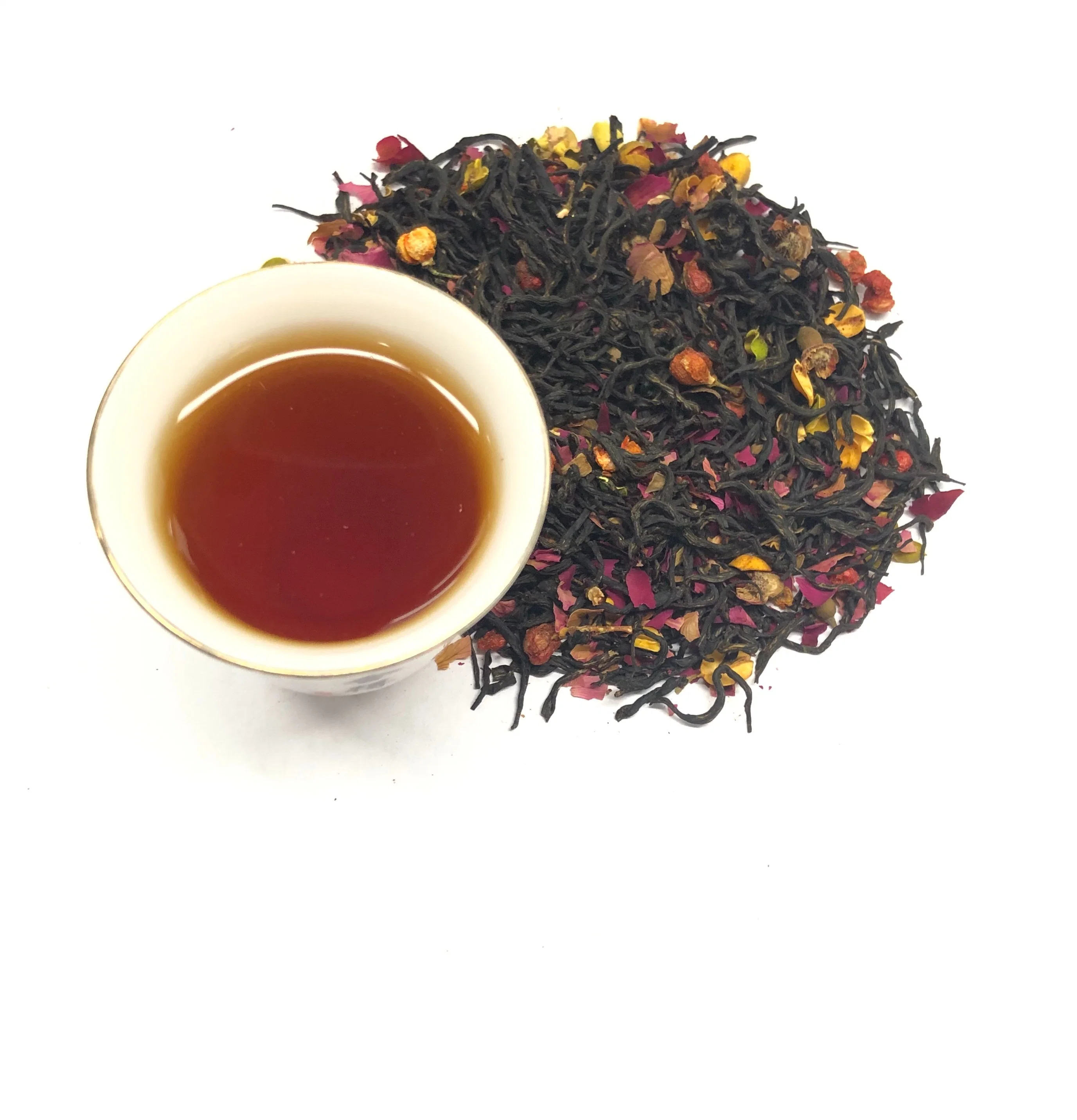 100% натуральные травы Blend с Premium Black чай Slimming освежающий Чай Herbal Detox ожог жира