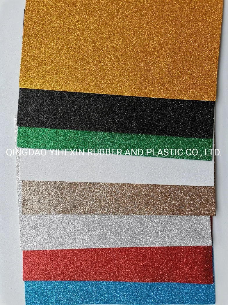 Wholesale/Supplier Glitter EVA Foam Sheet Craft Adhesive Glitter Foam