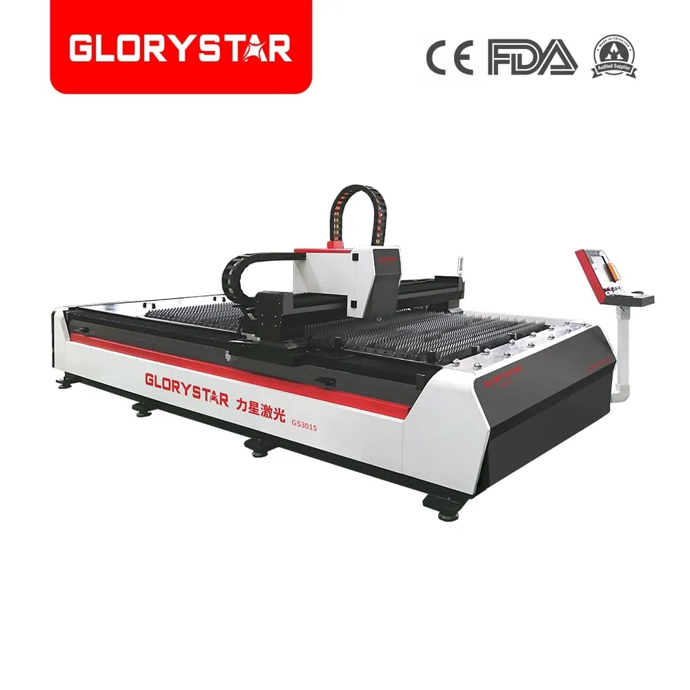 Factory Price Fiber Optic Laser Cutter Bar for Steel and Iron (GS-3015 2000W)