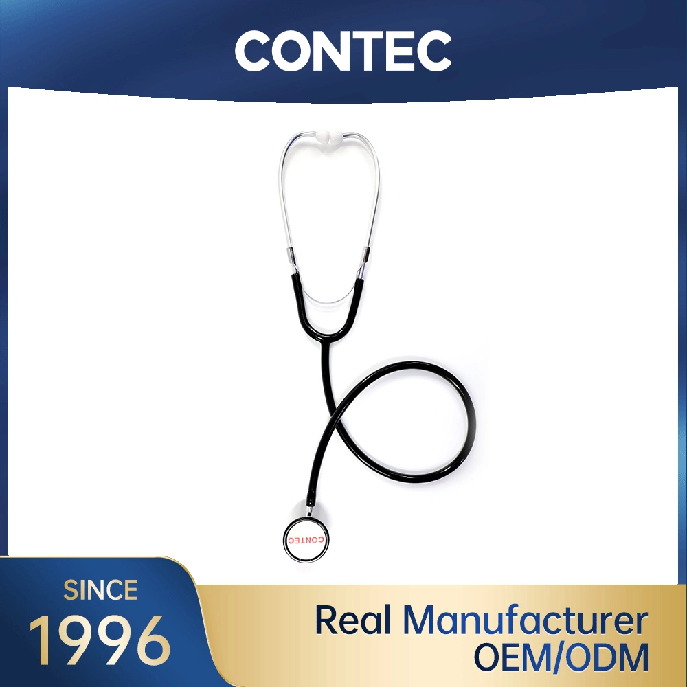 Contec Sc21 Portable Stethoscope Price OEM Manufacturer Medical Diagnostic Cardiology Stethoscope