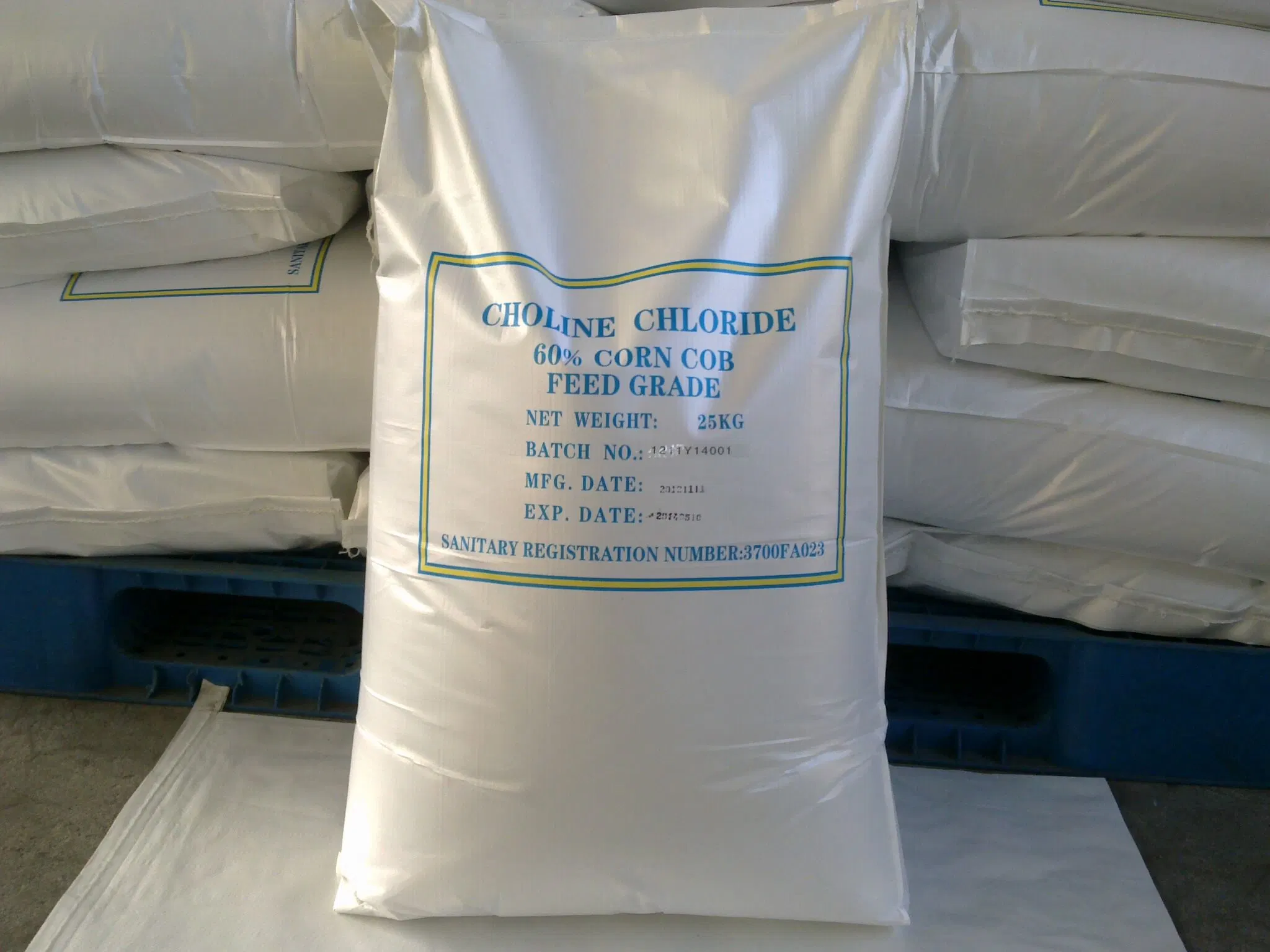 Choline Chloride 60% Corn COB Non-GMO Export Standard