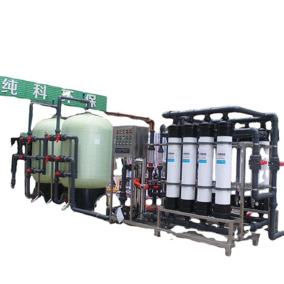 15000L Mineral Water Purification Ultrafiltration Filter System Demineralized Water Treatment Plant