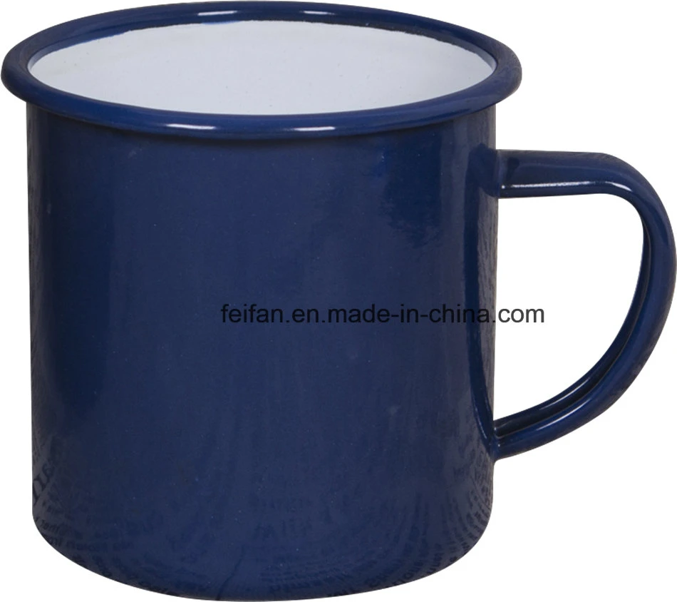 Factory Wholsale Restaurant and Hotel Enamel Mug/Coffee Cup for Painting