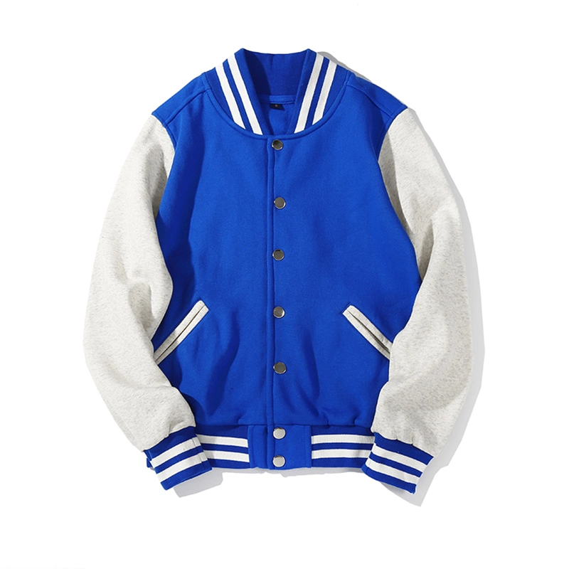 Großhandel Winter Frühling Unisex Mode Bomber Jacke Custom Chenille Stickerei Letterman Baseball Jacken Bekleidung Lässige Varsity Jacke für Herren Damen