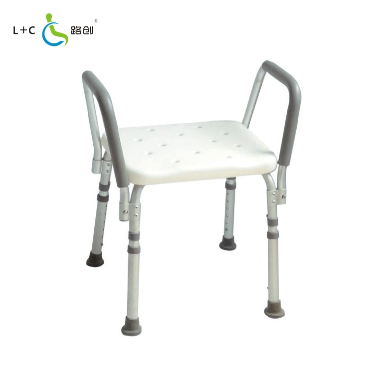 Hospital and Home Shower Chair Aluminum Light Weight Quick Detachable