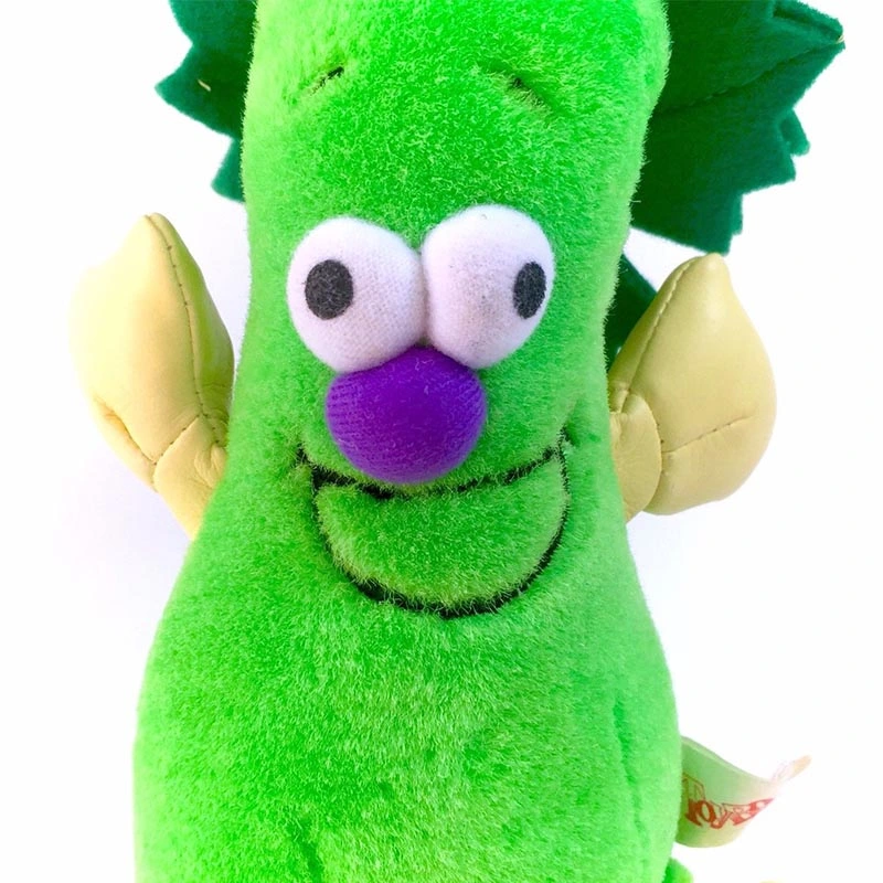 Hot Sale 20cm Lovely Green Plush Stuffed Celery Soft Toys and Vegetables