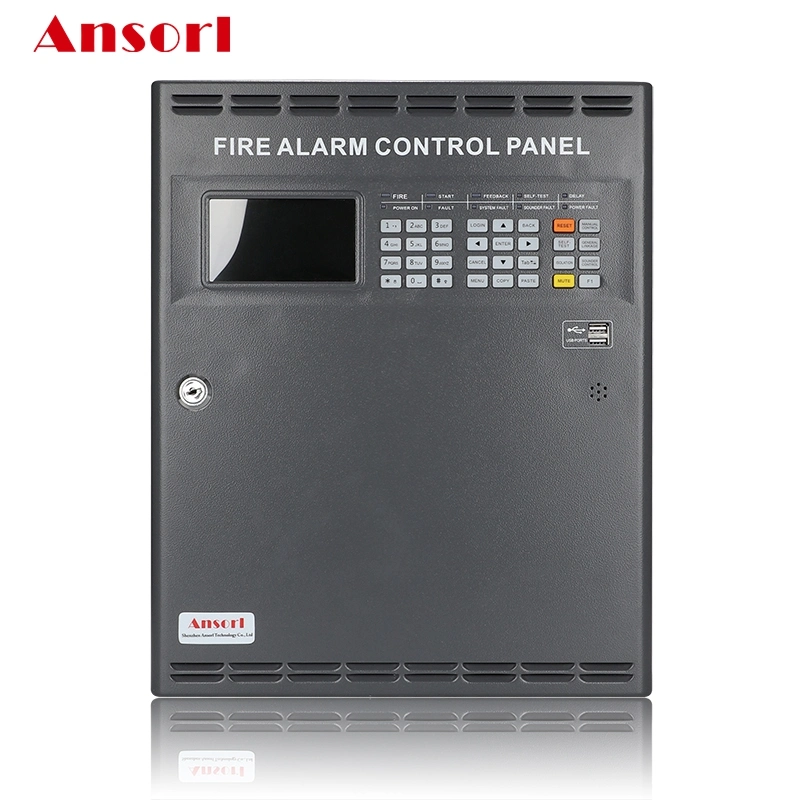 1 to 16 Loops Burglar Home Smart Fire Alarm Control Systems