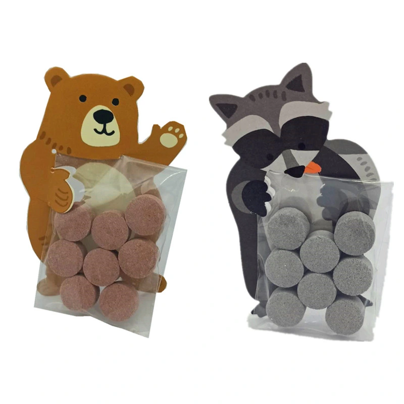 Children's Cartoon Bath Explosive Bath Salt Tablets Moisturizing Clean Bath Effervescent Tablets Foot Bath Feet Gel Beads Soap Tablets