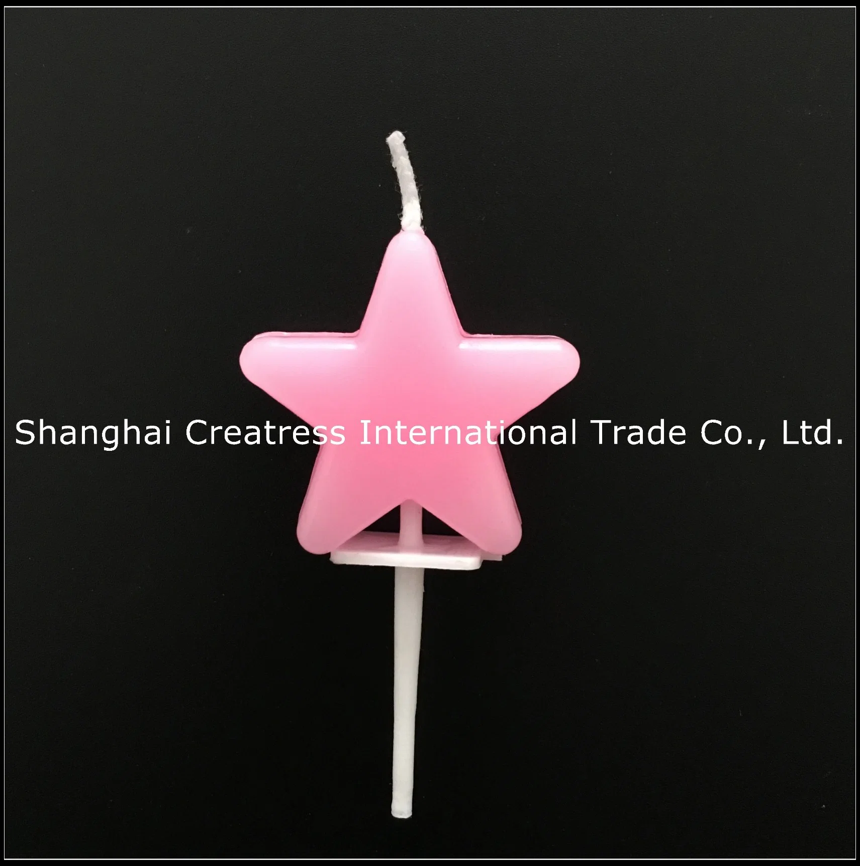 Brc Approved Factory Pink Star Shaped Candle Company Supplier