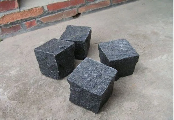 Natural Sandstone/Granite/Basalt/Slate/Bluestone Cobblestone Cube Kerb Stone for Walkway/Driveway/Parking Pavers/Paving