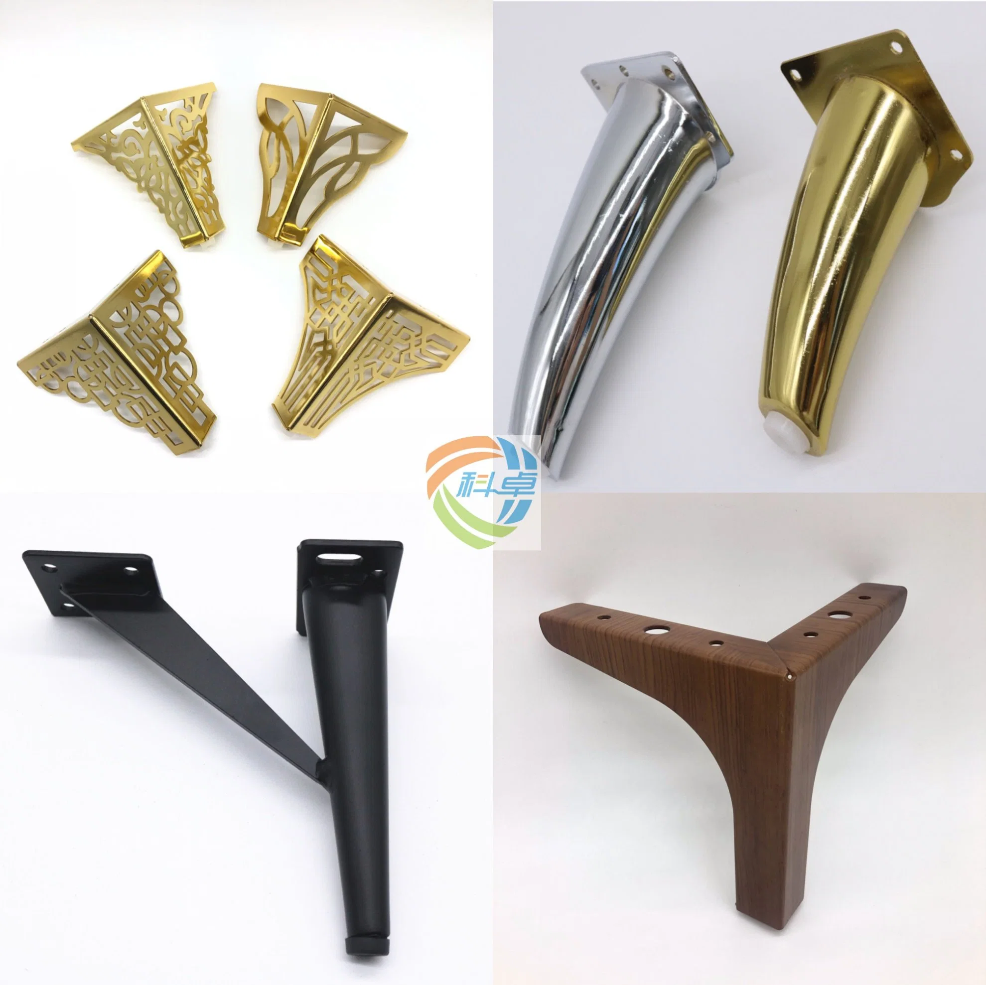 Manufacturer Supply Chrome Sofa Legs Lowes Matel Table Legs Furniture Hardware