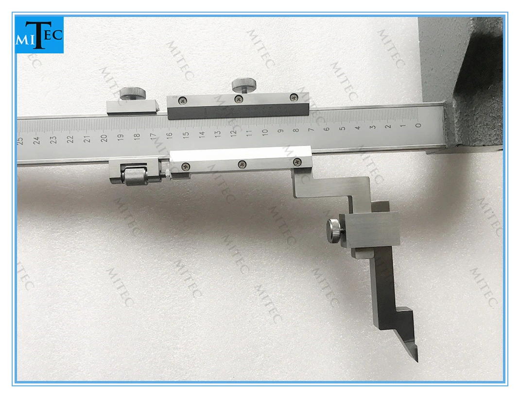 Venta caliente de acero inoxidable de precisión calibrador Vernier Calibrador de altura la altura de 600mm