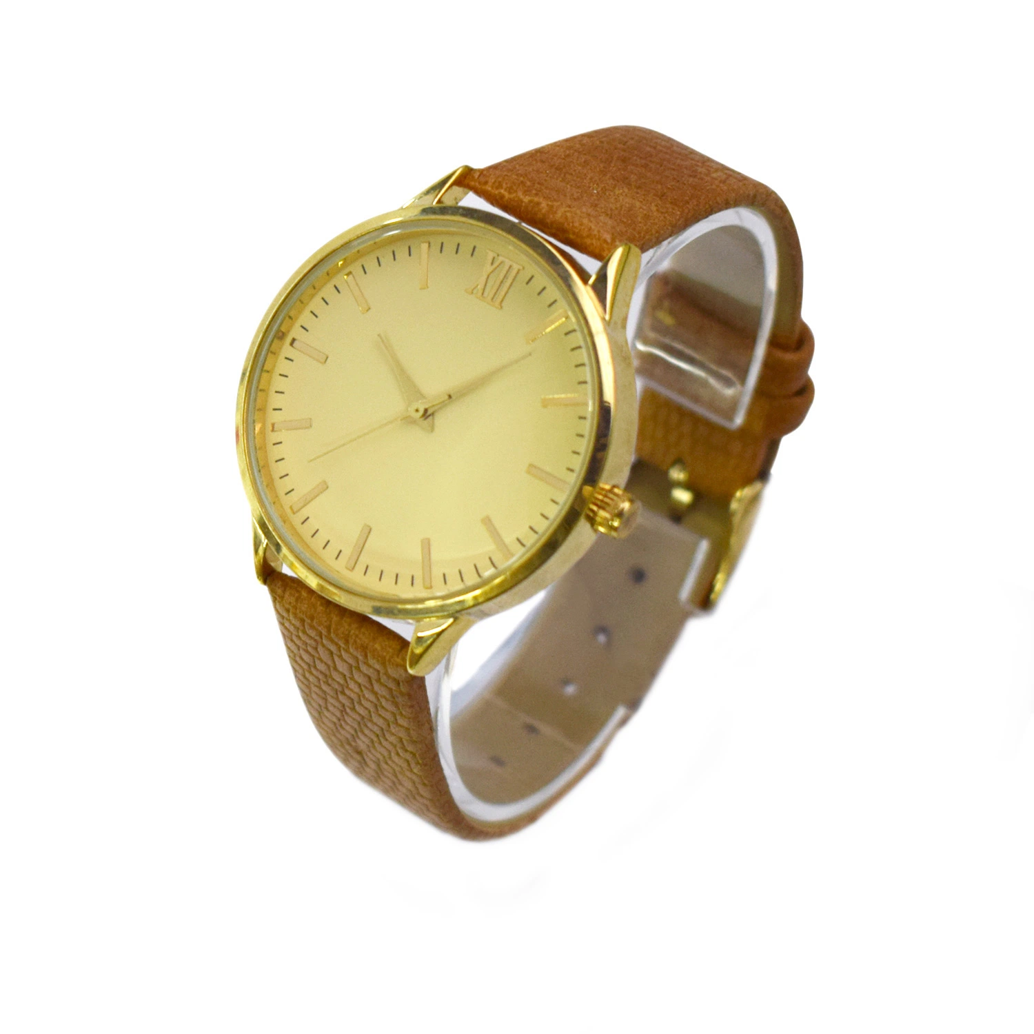 Jewelry Gift Stainless Steel Back Nevyforce Curren Alloy Watch (cm19027)