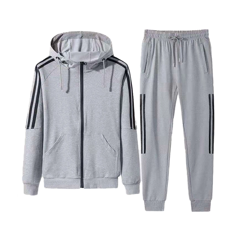 Chándal personalizada cultivos Activewear Hombres sudadera con capucha superior emparejador de carga de ropa deportiva Set