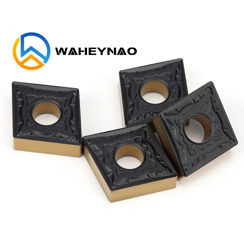 Waheynao 10PCS Cnmg Tungsten Carbide Insert CNC Lathe Carbide Turning Inserts