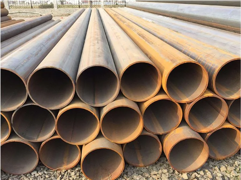 ASTM A106 A53 API 5L X42-X80 Oil and Gas 310 16mm Q345 Size Head Coil Manganese Conical Pipe ERW Black Carbon Welded Steel Pipe