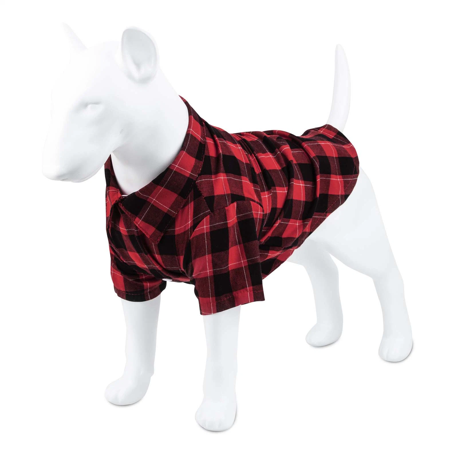 Hot-Selling Quality Fashion Checker Button Dog Spring T-Shirt Pet Apparel