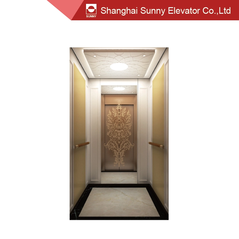 Elevator Cabin Handrail with Stainless Steel Single Tube