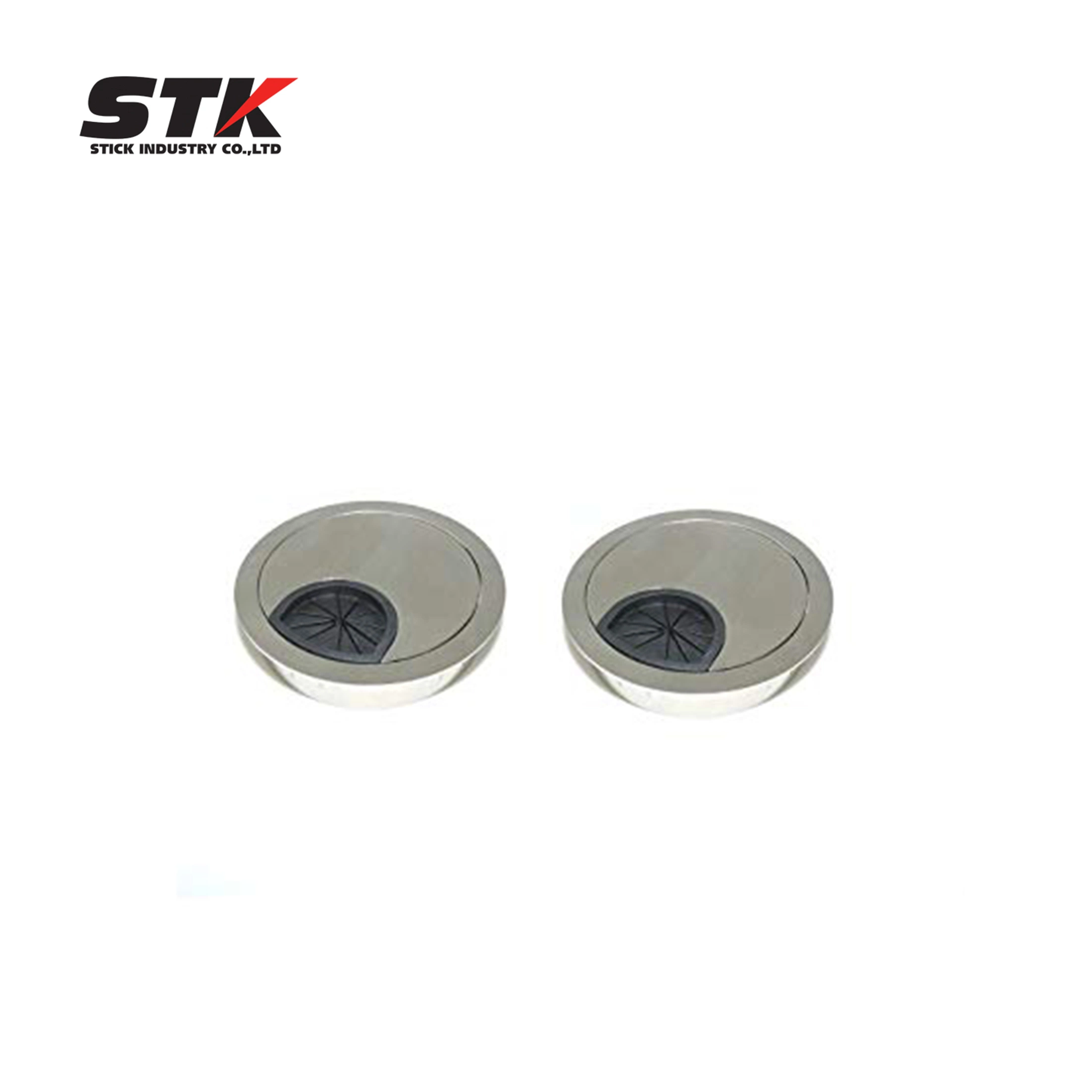 Zinc Alloy Grommet Wire Cable Hole Cover for Office Supplies (STK-14-Z0009)