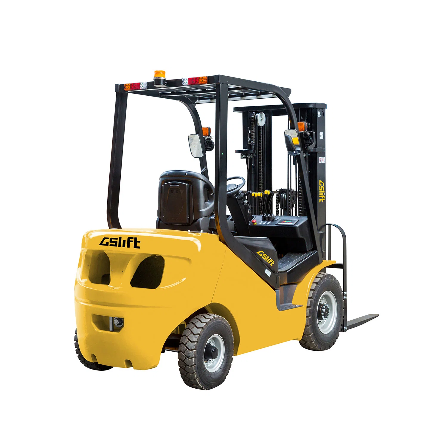 New Model 3 Ton Lithium Battery Forklift Truck with 6mtrs Triple Mast